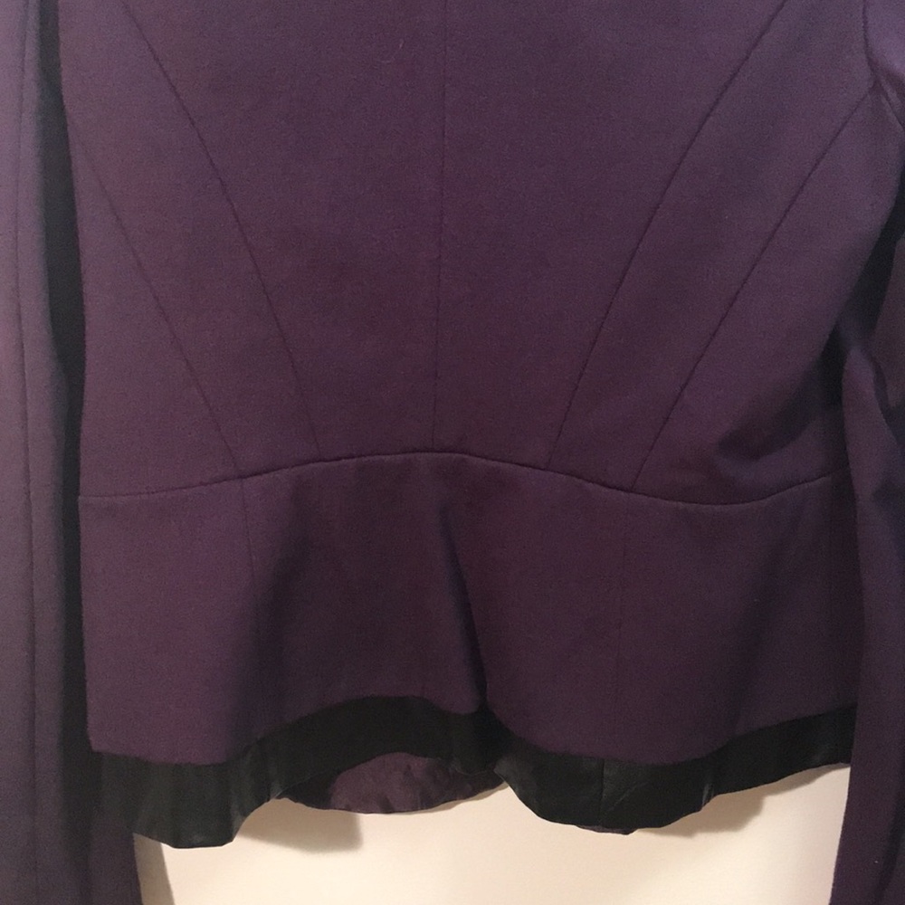 Deep purple stretch jacket - Picture 5 of 7
